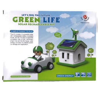 T.P.TOYS Green Life Solar Rechargeable Kit ชุดของเล่นรถพลังแสงอาทิตย์