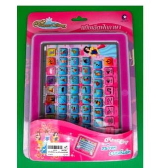 แท็บเล็ตTablet (เจ้าหญิง) สอนภาษาไทย-อังกฤษ นับเลข ทายคำศัพท์ ระบบสัมผัส