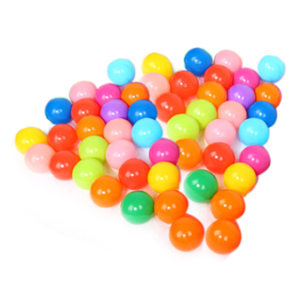 colorful ball Soft Plastic ocean ball funny baby kid Swim Pit Toy 50pcs
