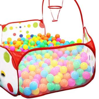 Bigskyie Pop up Hexagon Polka Dot Children Ball Play Pool Tent Carry Tote Toy
