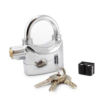 Telecorsa Alarm Lock กุญแจ ใช้ได้กับ ประตูบ้าน รถมอเตอร์ไซต์ ที่ล็อคล้อจักรยาน มีเสียงเตือน รุ่น 110 DBA (สีเงิน)