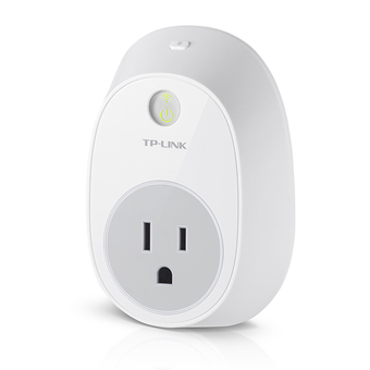 TP-LINK ปลั๊กอัจฉริยะ อุุปกรณ์ เปิด-ปิด อุปกรณ์ไฟฟ้าผ่านมือถือ WIFI Smart Plug รุ่น &#039;HS100&#039; (สีขาว)