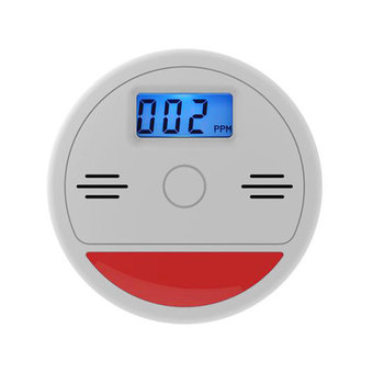 BolehDeals CO Alarm Detector Carbon Monoxide Gas Testor Smoke Alert for Home Security - Intl