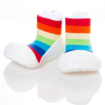 Attipas รองเท้าหัดเดินเด็ก รุ่น Rainbow White - AR03