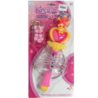 RWR TOY คฑา มีเสียง+ไฟ พร้อมมงกุฏ 526-4