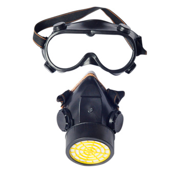NOKHUK Safety Mask Bane Mask หน้ากากป้องกันสารพิษ หน้ากากป้องก๊าซพิษ - Black