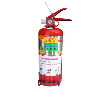 BEST ถังดับเพลิง 2 Lbs Dry Chemical Fire Extinguisher - Red