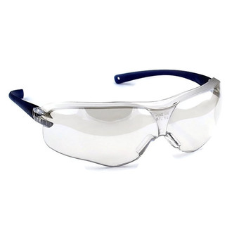 3M 10434 แว่นตานิรภัยใส กันลม กันรังสี UVA และ UVB กันฝ้า กันรอยขีดข่วน (รุ่นใหม่ ขาแว่นมีรูสำหรับร้อยสายคล้องคอ)