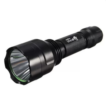 igootech 2200 Lumens UltraFire CREE XM-L C8 Q5 LED Flashlight 18650 Torch Lamp Light Black