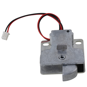 12V Cabinet Door Electric Lock Assembly Solenoid (Silver)