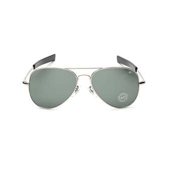 แว่นกันแดดชาย รุ่น Aviator Sun Glasses GreySilver Color Brand Design