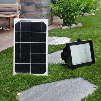 Lighttrio ไฟสปอร์ตไลท์ โซล่าเซลล์ 60 LED แสงขาว