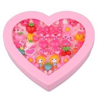 36 cartoon children Rings