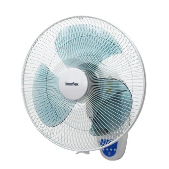 Imarflex พัดลมติดผนัง(รีโมท) - รุ่น IE-184A 16 นิ้ว สีขาว