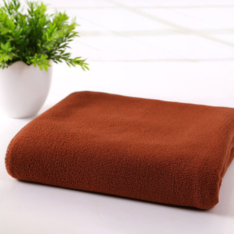 70 x140cm Absorbent Microfiber Drying Bath Towel Washcloth Shower Coffee