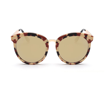 Women's Eyewear Sunglasses Women Retro Cat Eye Sun Glasses Gold Color Brand Design