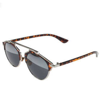 So Real Sunglasses Christian Designer Cat Eye Vintage Mirror Lens 6#