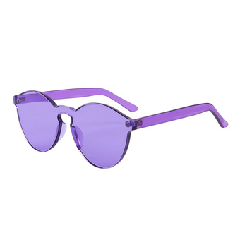 Momcloth MERRY&#039;S แว่นตาแฟชั่น กันแดด สีม่วง