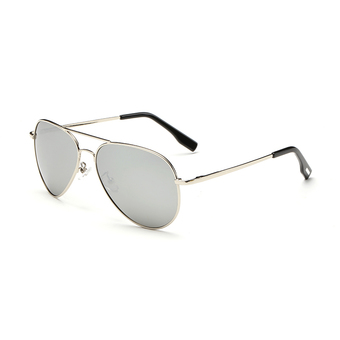 Women&#039;s Eyewear Sunglasses Women Aviator Sun Glasses Silver Color Brand Design