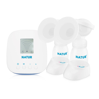 NATUR เครื่องปั๊มนมไฟฟ้า แบบคู่ รุ่น D-1