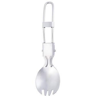 Portable Tableware Spork Spoon Fork Folding Cutlery Picnic Accessory