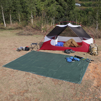 180*220CM Outdoor Beach Blanket Moistureproof Mat Camping Picnic Floor Pad Blackish Green