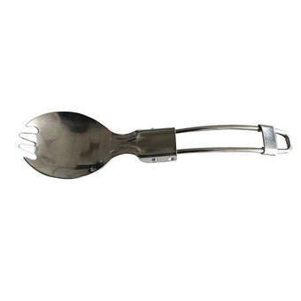 HomeGarden Camping Cookout Picnic Foldable Spork Stainless Steel