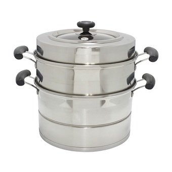 Kokinoor หม้อนึ่งแสตนเลส 28 ซม. รุ่น HPT211 - Silver