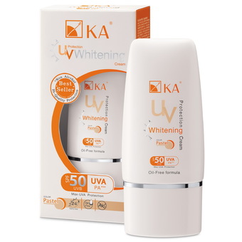 KA UV Protection Whitening Cream SPF50 PA+++ (สีแพสเทล) 50 กรัม