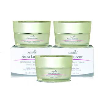 AuraRIS ชุดหน้าขาว ครีมบำรุงผิวหน้า ครีมหน้าขาว ขาวถึงที่สุด White Face Lover Set 30 ml.X3 ml.