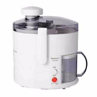 PANASONIC เครื่องคั้นน้ำผลไม้ แยกกาก ความจุ 0.6ลิตร รุ่น MJ-68M(White)