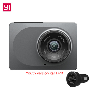 Xiaomi Yi ADA Syouth Version 2.7 1296P Car DVR Recorder - Grey - Intl&quot;