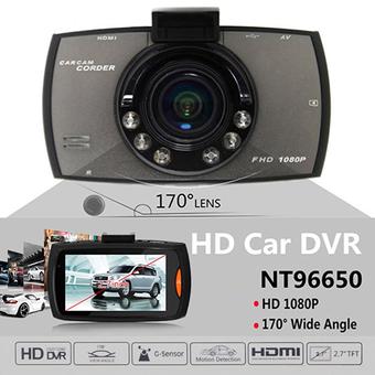 กล้องติดรถยนต์ Full HD 1080P DVR รุ่น GS9000L มี HDMI - สีดำ
