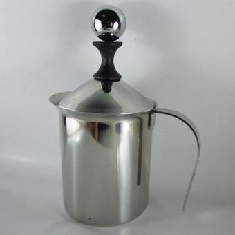 เครื่องตีฟองนม สแตนเลส ขนาด 400 ml(Silver)