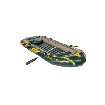 Intex เรือยาง สำหรับ 4 ที่นั่ง รุ่น Seahawk 4 (สีเขียว)