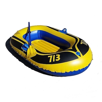 Mr.home เรือยาง Mini ดีไซน์ใหม่ปี 2015 มาตราฐาน CE ทนทุกสภาพน้ำ (สีเหลือง/ดำ)