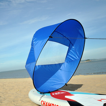 KAYAK SAIL Paddle - Go Sailing in your Kayak or Canoe - Wind-Paddle -Rowing Boats (Green)