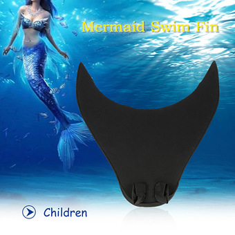 Mermaid Swim Fin Diving Monofin Swimming Foot Flipper for Children - intl