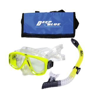Deepblue ชุดหน้ากากดำน้ำ DB2 (Yellow)