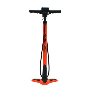 K-BIKE MAXX ที่สูบลมล้อ พร้อมเกจ์วัดลม รุ่น P32B-01 ( สีส้ม )