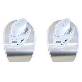 Quigg เครื่องทำไอศครีมมีคอมเพรสเซอร์ในตัว 1.5 ลิตร - Stainless (2ชิ้น)