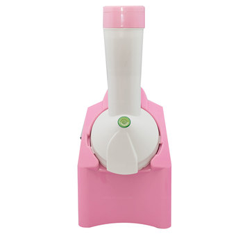 GetZhop เครื่องทำไอศครีม &amp; โยเกิร์ตและผลไม้ Ice cream Maker Kingbird รุ่น ZQ-IC01 - (Pink)