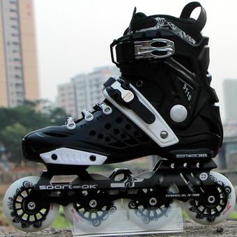 Single row rollerblading (Intl)