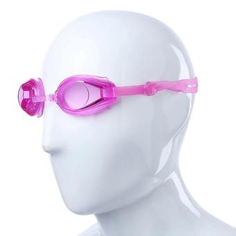 Protected Waterproof Goggles Glasses Men Women Swimming Equipment (Pink)