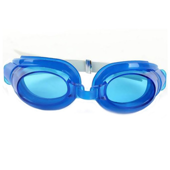GETEK 3 in 1 Set Nose Clip Ear Plug Anti-Fog UV Adjustable Goggle (Blue)