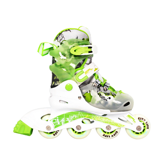 SPORTLAND อินไลน์ สเก็ต In-line Skate รุ่น SL-116AE (White/Green)