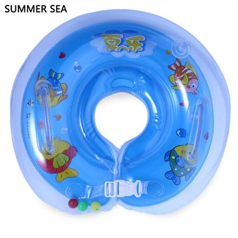 Summer Sea Baby Adjustable Infant Swimming Neck Float Bathing Protector