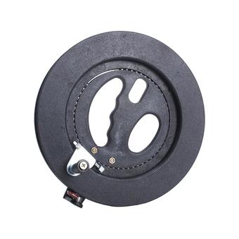 xiuya Plastic Professinal Kite Reel Tool Line Winder Handhold Ball,bearing With Lock (Black)