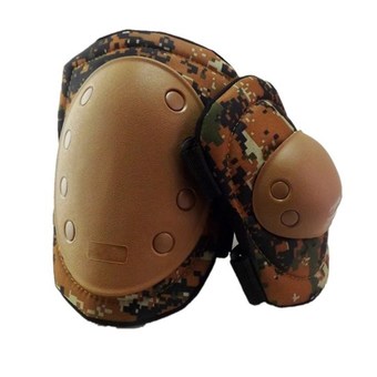 S & F Sports Protective Gear Safety Pad Knee Elbow Support Pad for Outdoor Cycling Inline Roller Skating Tactical Games (Jungle Digital)