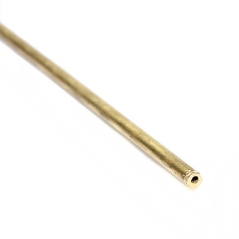 Brass Tube Pipe Tubing Round Inner 2mm Long 300mm Wall 0.45mm
